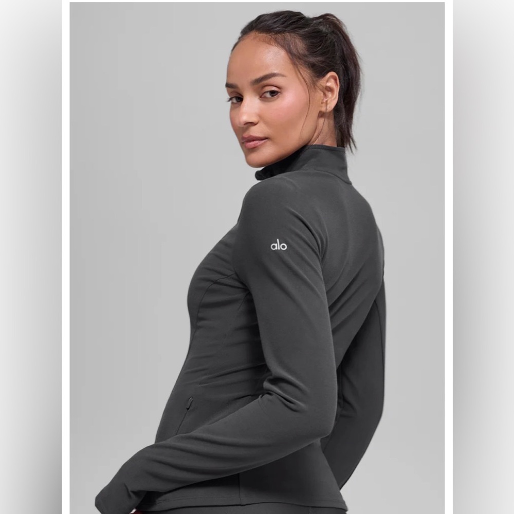 ALO Yoga Anthracite Alosoft 1/2 Zip
#authentic